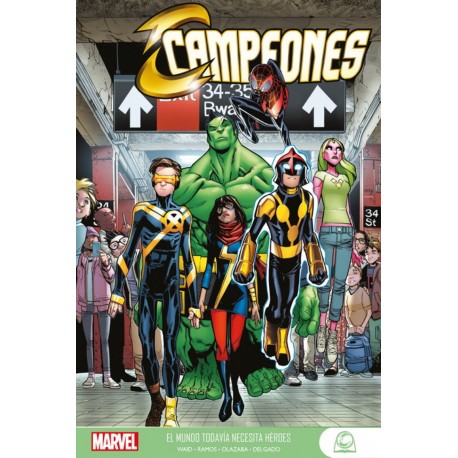 Marvel Young Adults. Campeones 01