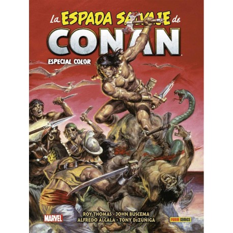 Biblioteca Conan. La espada salvaje de Conan. Especial color. Marvel comics super especial