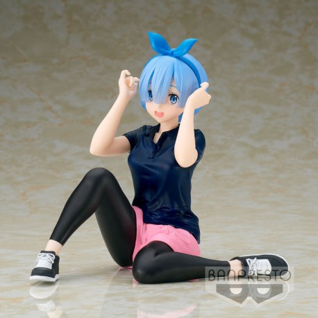 Re:Zero Figura - Rem Training Style Relax Time