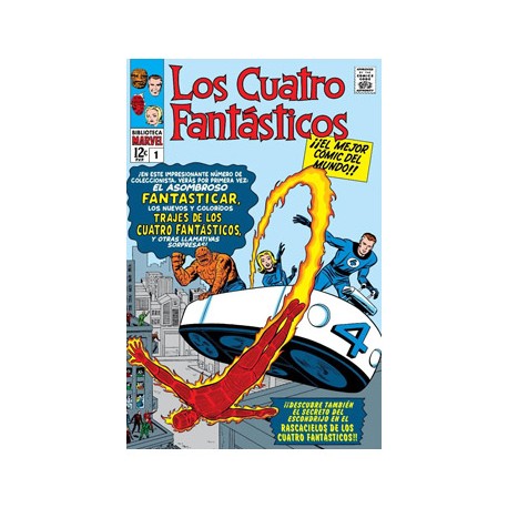 Biblioteca Marvel Los 4 Fantásticos 1. 1961-62: Fantastic Four 1-6 USA
