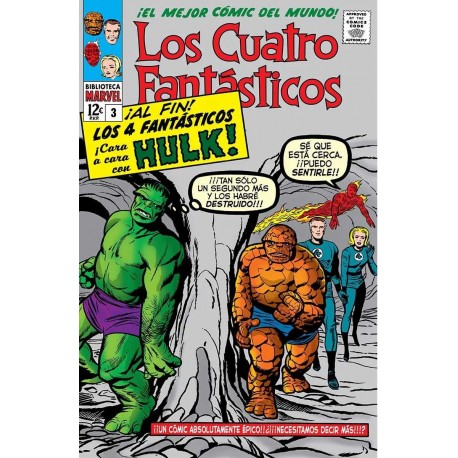 Biblioteca Marvel. Los 4 Fantásticos 3. 1963