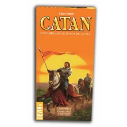 Los Colonos De Catan: Ciudades Y Caballeros Expansión 5-6 Jugadores
