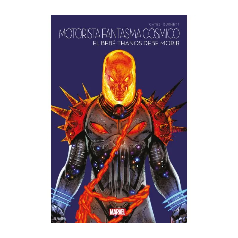 Marvel Multiverso. Motorista Fantasma Cósmico: El Bebé Thanos debe morir