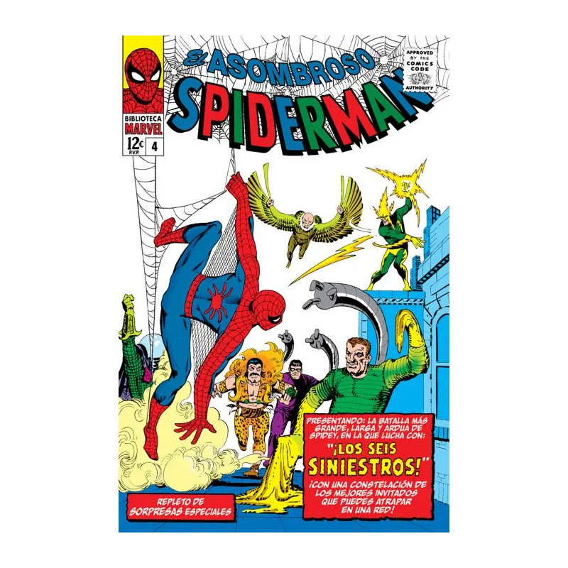Biblioteca Marvel 22. El Asombroso Spiderman 4