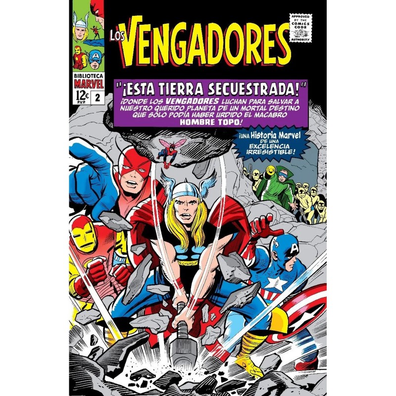 Biblioteca Marvel 24 Los Vengadores 02