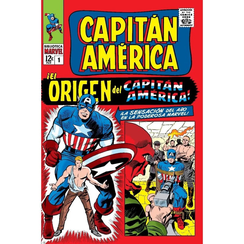 Biblioteca Marvel 26 Capitán América 01