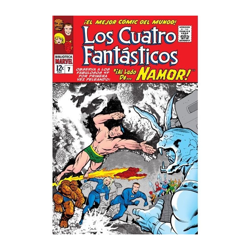 Biblioteca Marvel 27. Los 4 Fantásticos 7