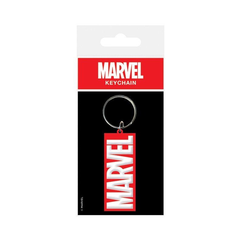 Marvel Comics Logo - Llavero caucho