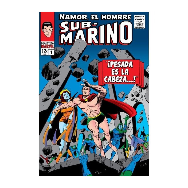 Biblioteca Marvel 34. Namor, el Hombre Submarino 1 1965-66
