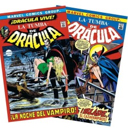 Pack Biblioteca Drácula. La Tumba de Drácula 2x1 (1 y 2) ¡Drácula vive! - ¡Blade, el cazavampiros!