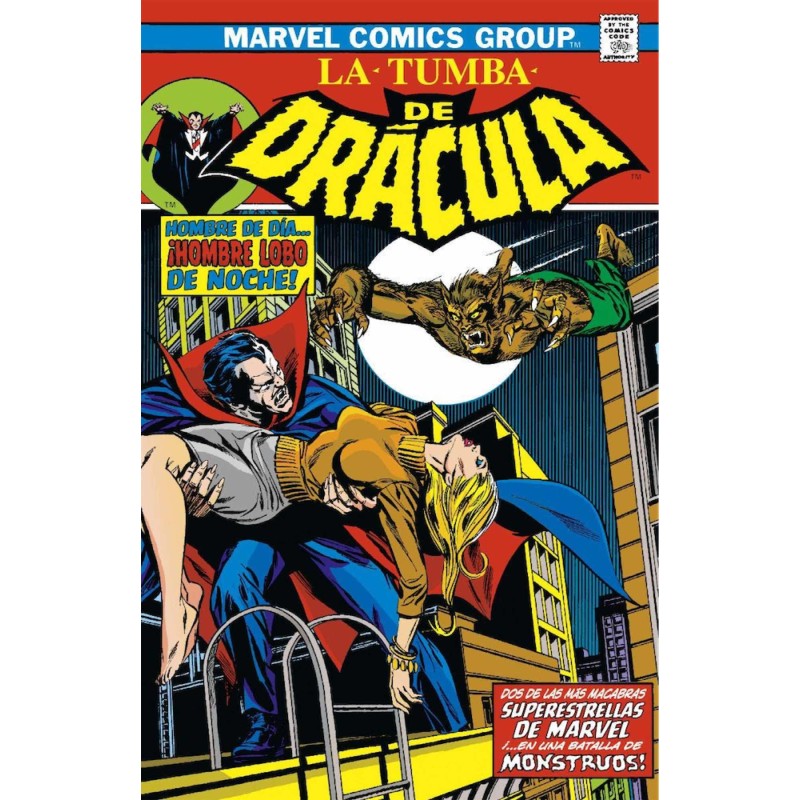 Biblioteca Drácula. La Tumba de Drácula 3 de 10 ¡Contra el Hombre Lobo!