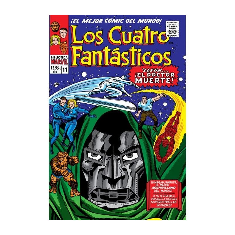 Biblioteca Marvel 55. Los Cuatro Fantásticos 11 1966-67