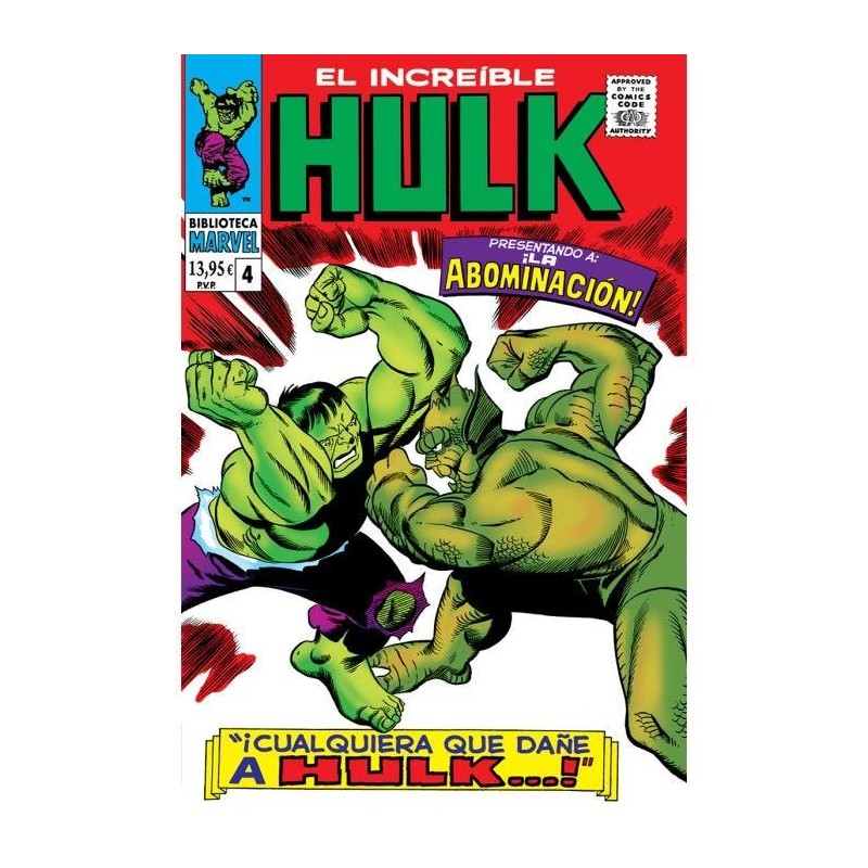 Biblioteca Marvel 56. El Increíble Hulk 4 1966-67