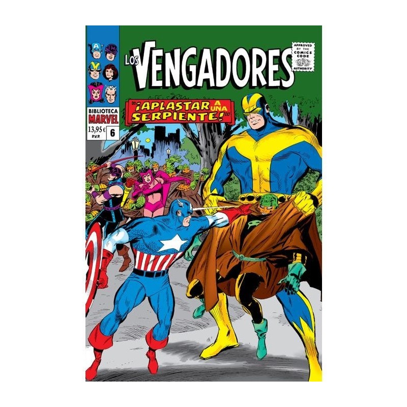 Biblioteca Marvel 59. Los Vengadores 6 1966-67
