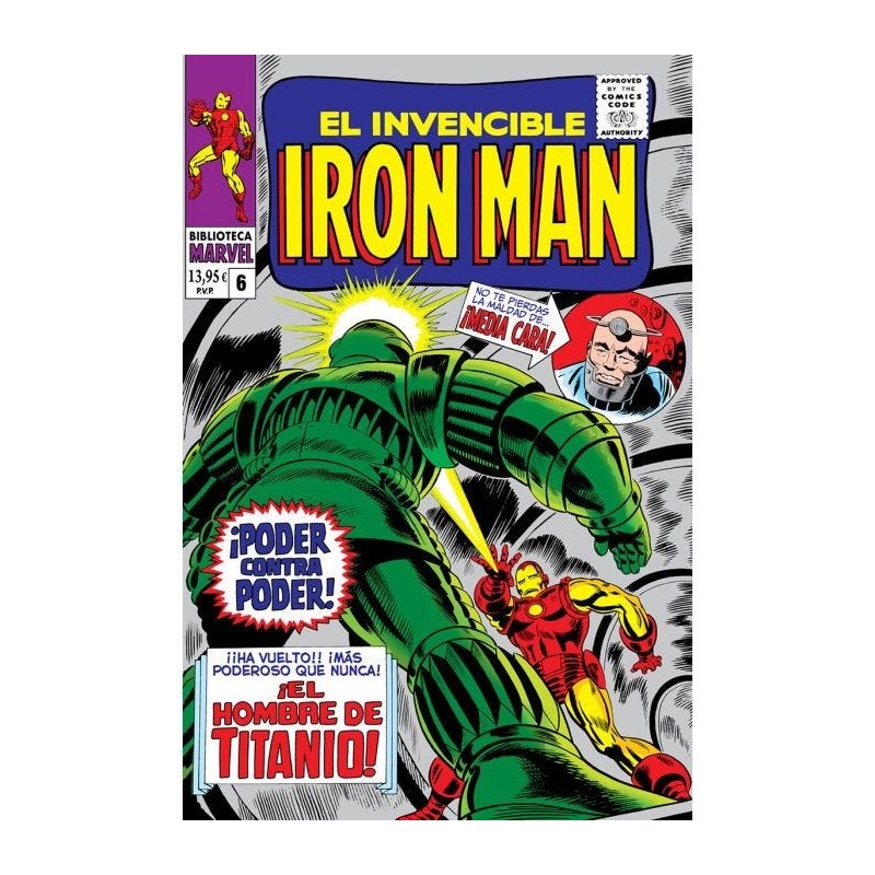 Biblioteca Marvel 66. El Invencible Iron Man 6 1967-68