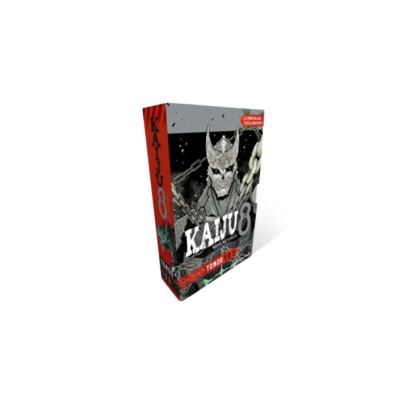 Shonen Starter Set Kaiju 8 nº 1+2+3