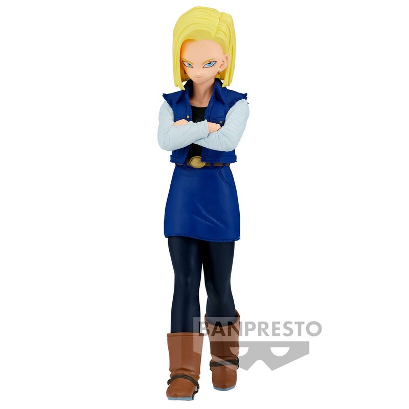 Dragon Ball Z - Figura Android 18 Solid Edge Work