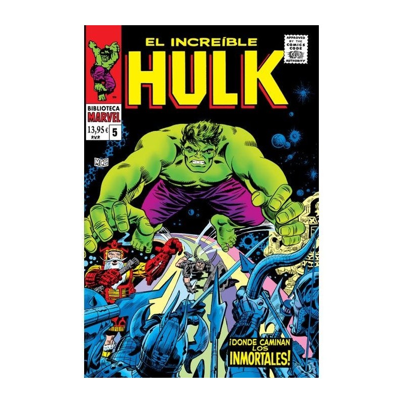 Biblioteca Marvel 74. El Increíble Hulk 5 1967-68