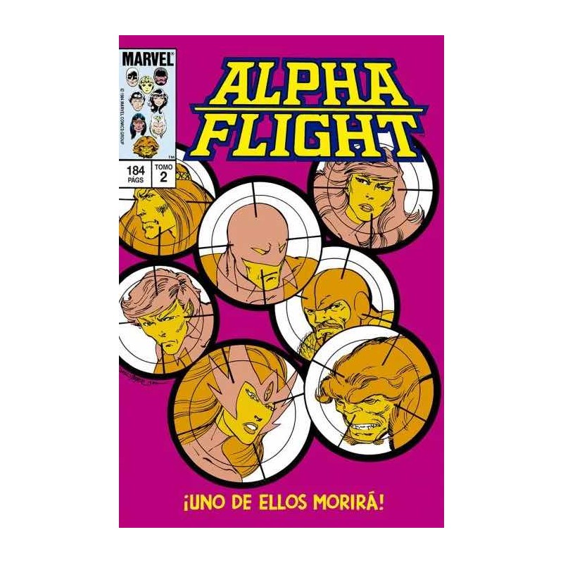 Biblioteca Alpha Flight 02. 1984 Alpha Flight 7-12 USA