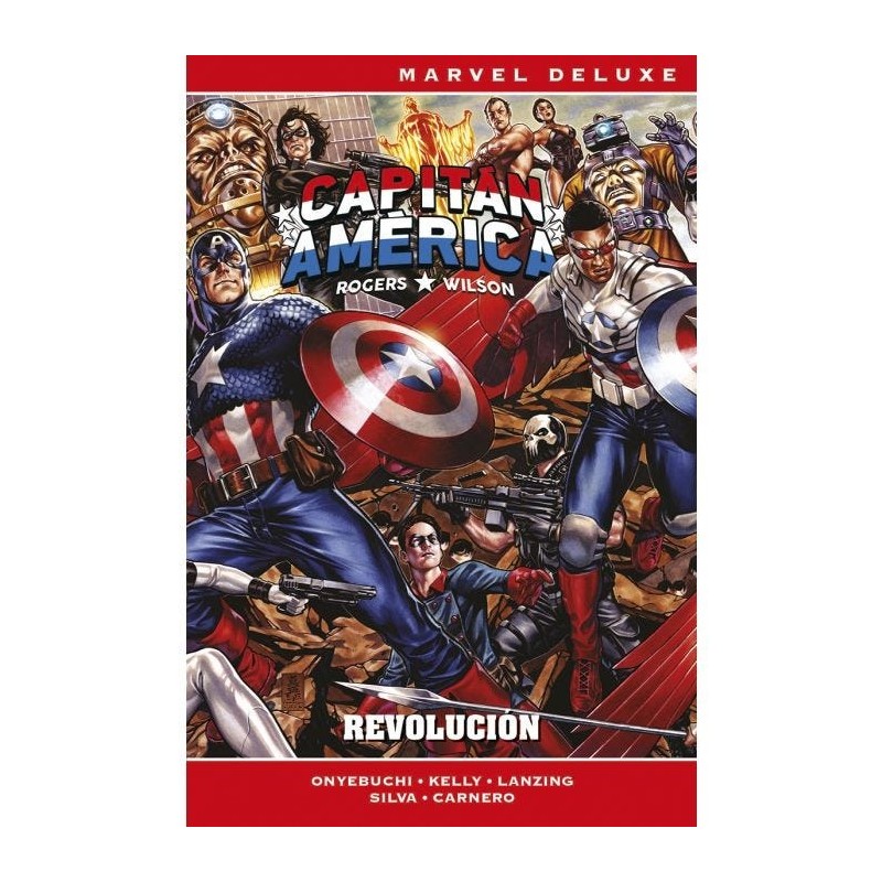 Marvel Deluxe. Rogers / Wilson: Capitán América 1