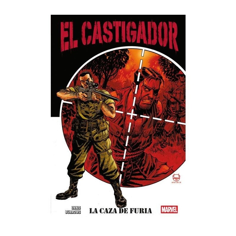 100% Marvel HC. El Castigador La caza de Furia
