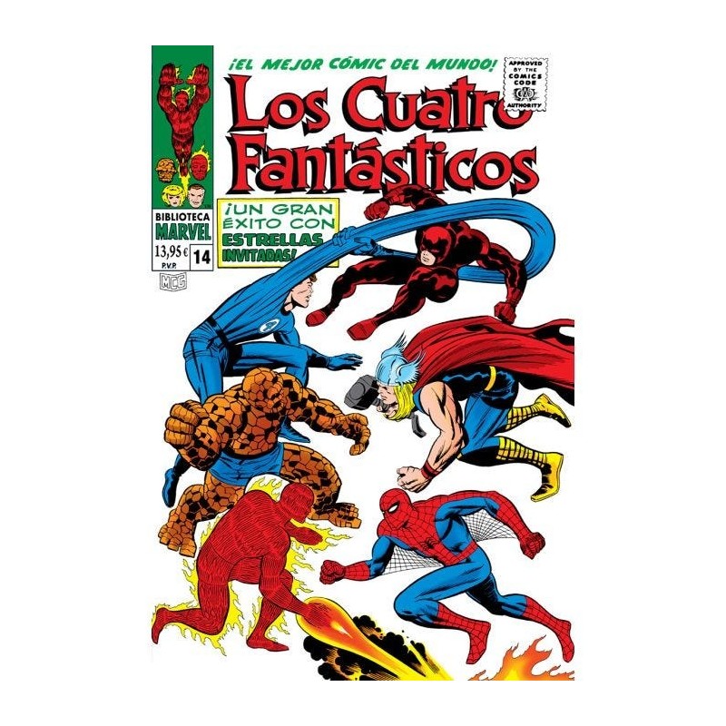 Biblioteca Marvel 83. Los Cuatro Fantásticos 14 1967-68