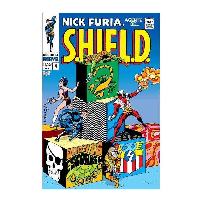 Biblioteca Marvel 82. Nick Furia, Agente de S.H.I.E.L.D 4 1968