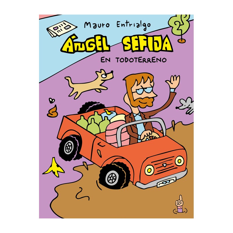 Ángel Sefija en todoterreno