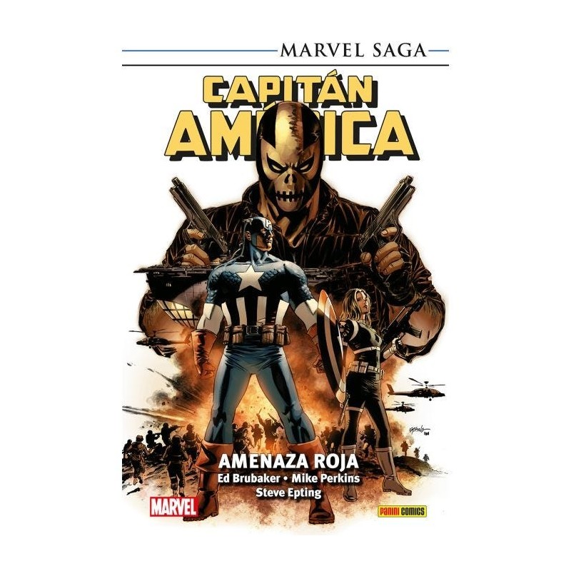 Marvel Saga TPB. Capitán América 3 Amenaza roja