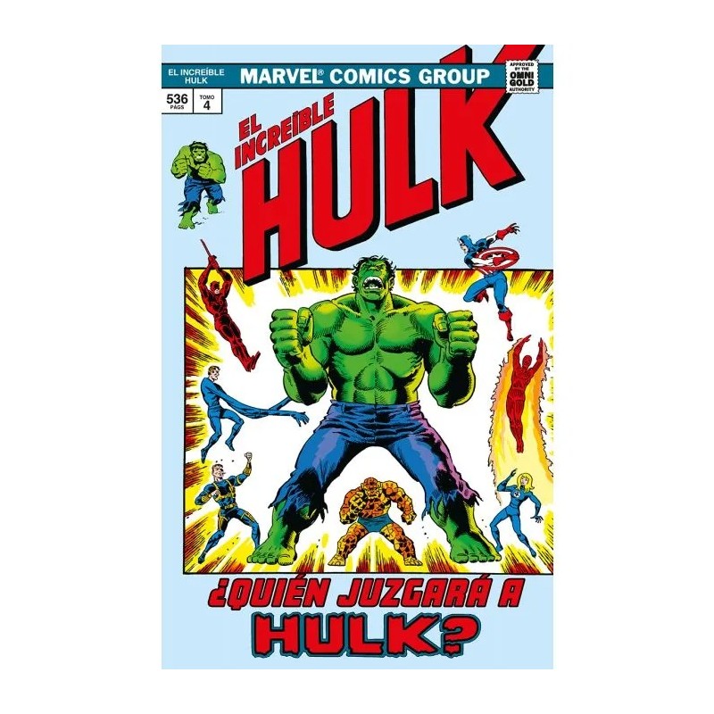Marvel Gold. El Increíble Hulk 4 ¿Quién juzgará a Hulk?