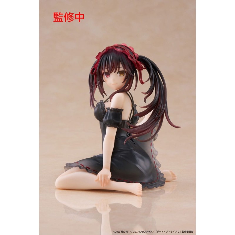 Date A Live V - Figura Desktop Cute Figure Kurumi Tokisaki Nightwear Ver.