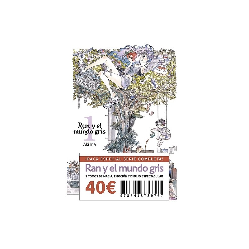 Pack Ran y el mundo gris, vol. 1-7