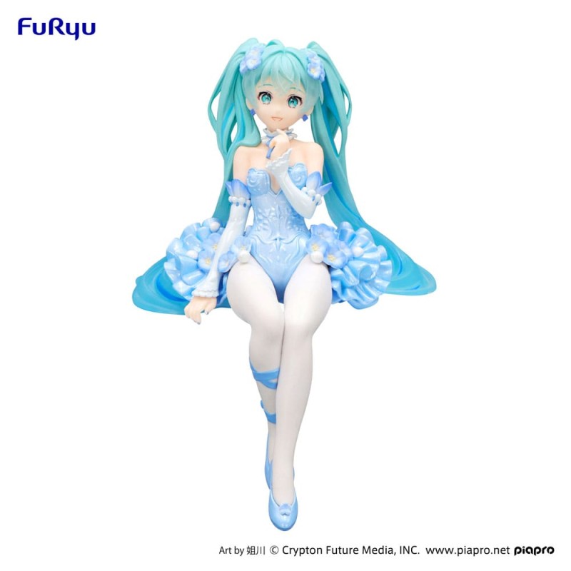 Hatsune Miku - Figura Noodle Stopper Flower Fairy Nemophila Pail Blue Color Ver.