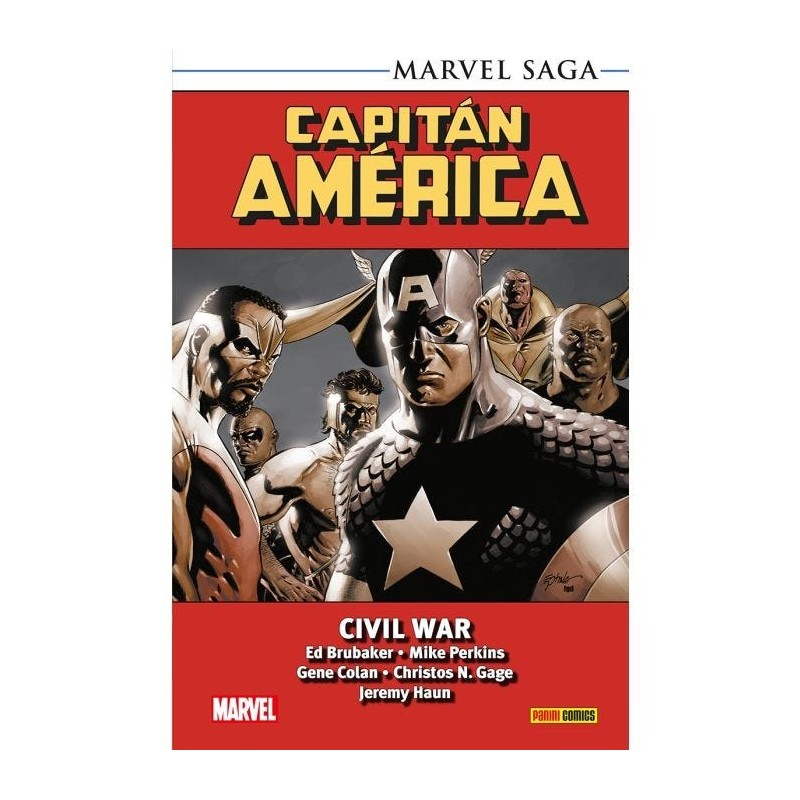 Marvel Saga TPB. Capitán América 4 Civil War