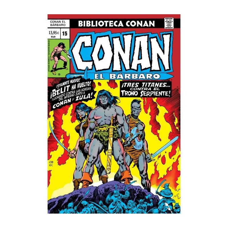 Biblioteca Conan. Conan el Bárbaro 15