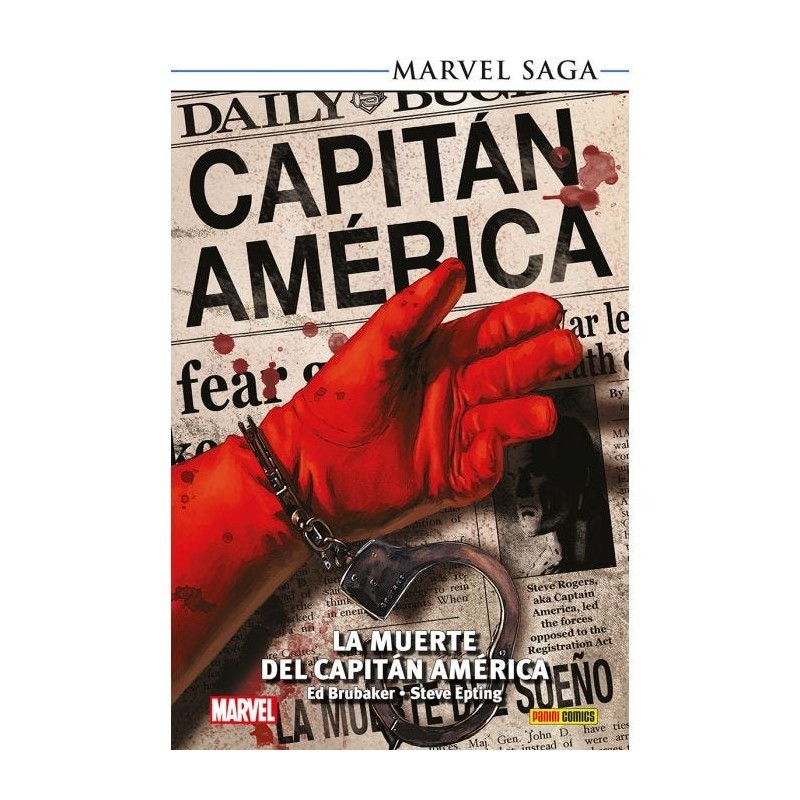 Marvel Saga TPB. Capitán América 5 La muerte del Capitán América