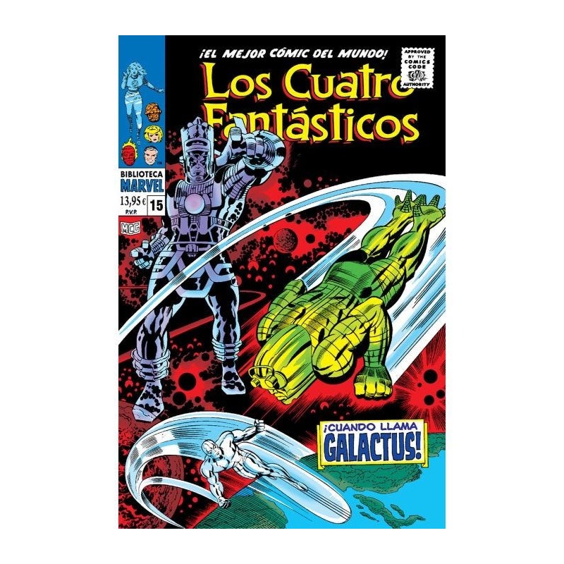 Biblioteca Marvel 90. Los Cuatro Fantásticos 15 1968