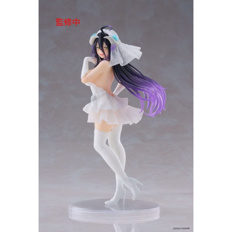 Overlord - Figura Coreful Albedo Wedding Ver.