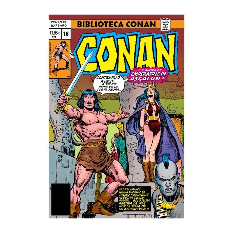 Biblioteca Conan. Conan el Bárbaro 16 1978-79