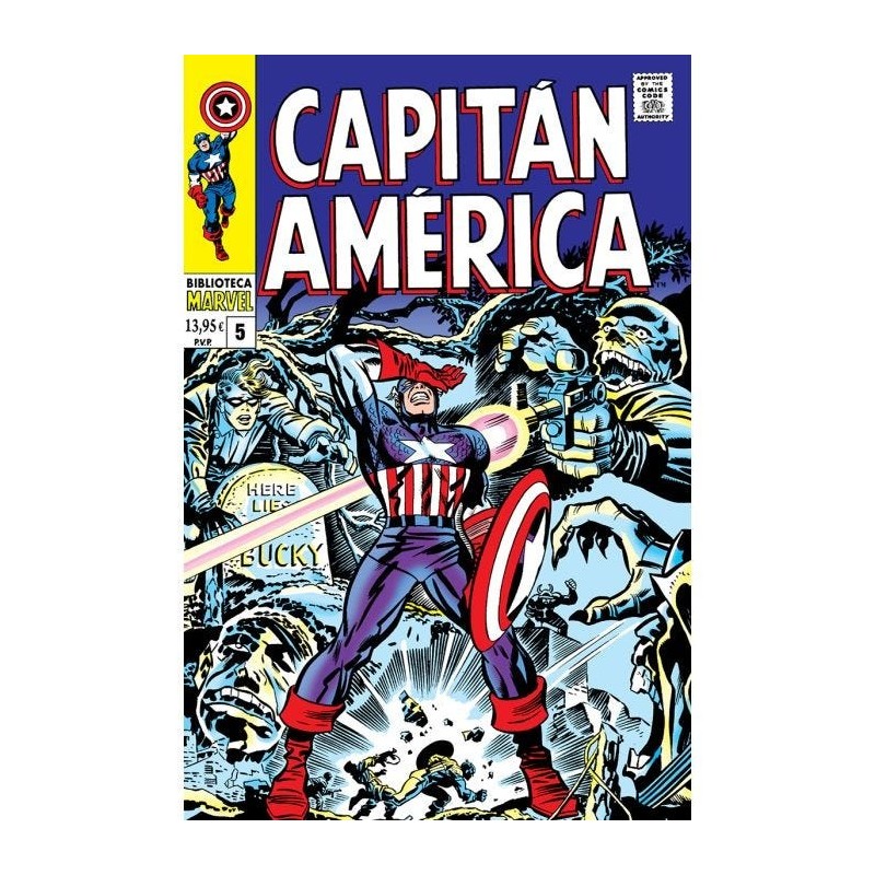 Biblioteca Marvel 96. Capitán América 5 1968