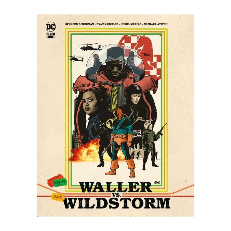 DC Black Label. Waller Vs. Wildstorm