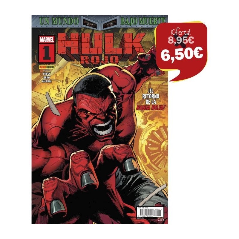 Un mundo bajo Muerte: Hulk Rojo 1