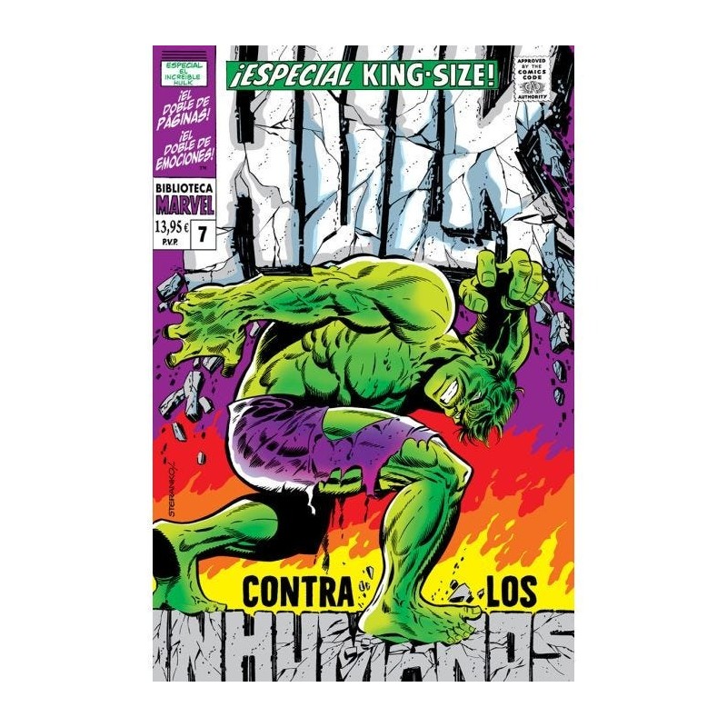 Biblioteca Marvel 100. El Increíble Hulk 7 1968-69