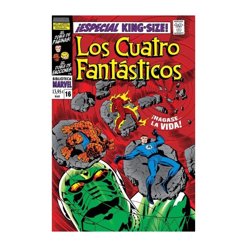 Biblioteca Marvel 99. Los Cuatro Fantásticos 16 1968-69