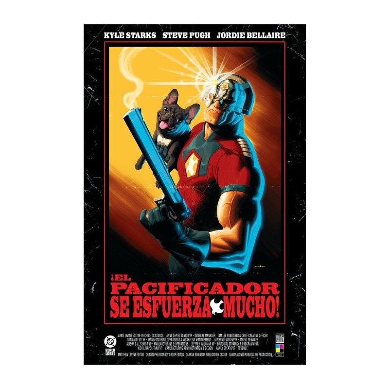 DC Black Label. ¡El Pacificador se esfuerza mucho!