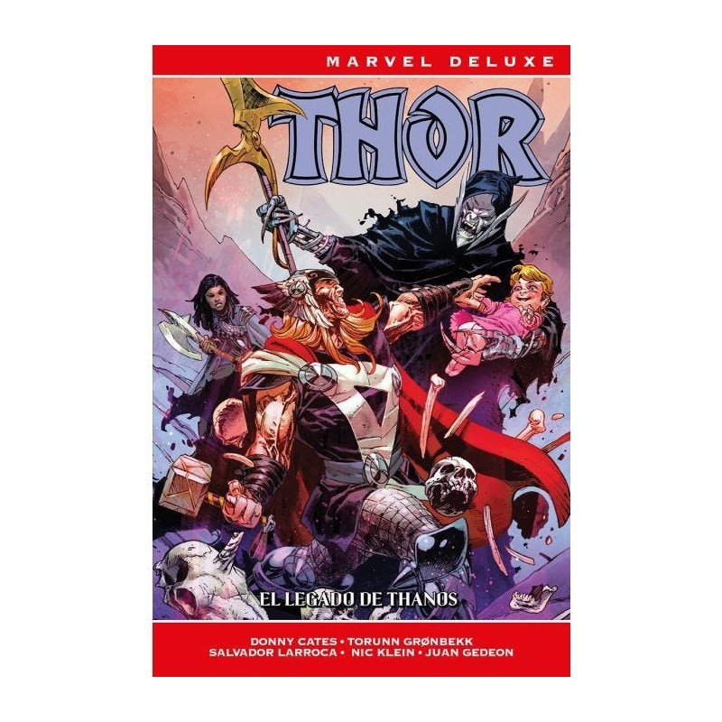 Marvel Deluxe. Thor de Donny Cates 3 El legado de Thanos
