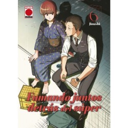 Fumando juntos detrás del...