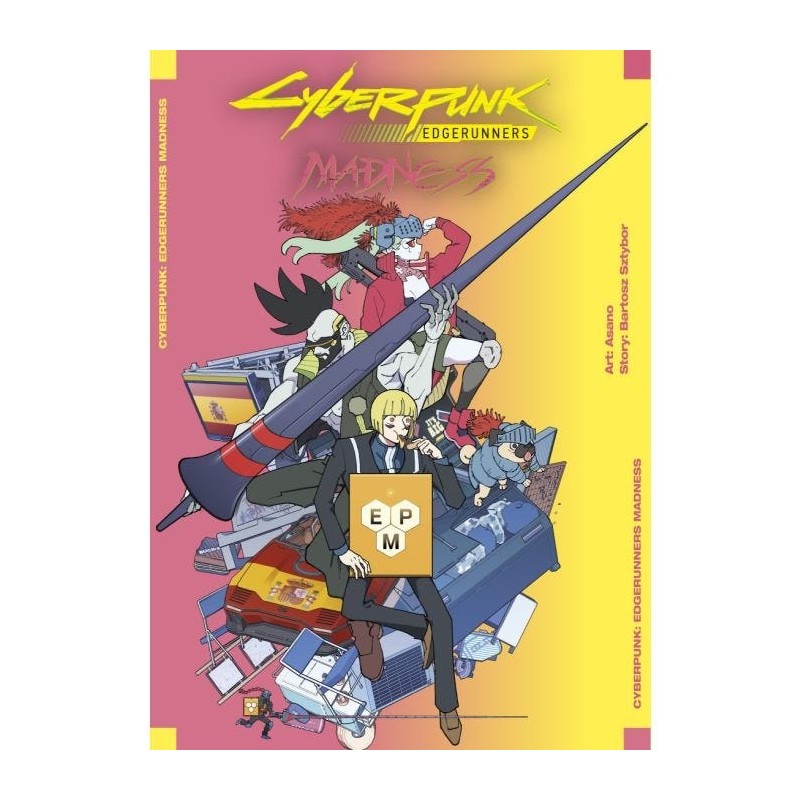 Cyberpunk Edgerunners: Madness (Portada Alternativa) 01