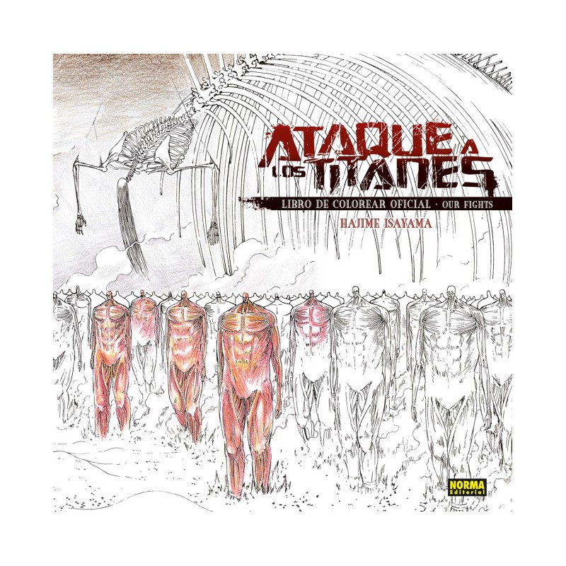 Ataque A Los Titanes. Libro De Colorear Oficial. Our Fights