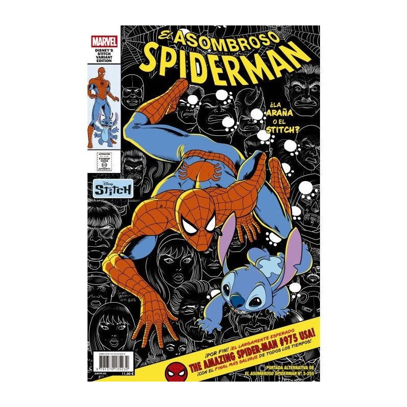 El Asombroso Spiderman (Portada Alternativa Stitch) 3